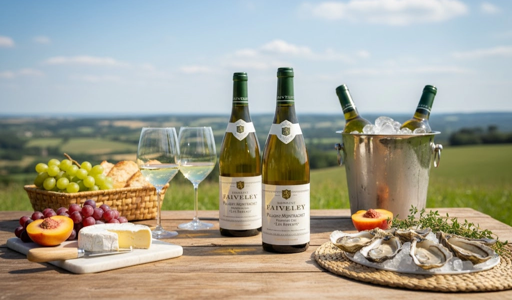 Domaine Faiveley Puligny Montrachet Premier Cru Les Referts 2022 Đầy Đặn