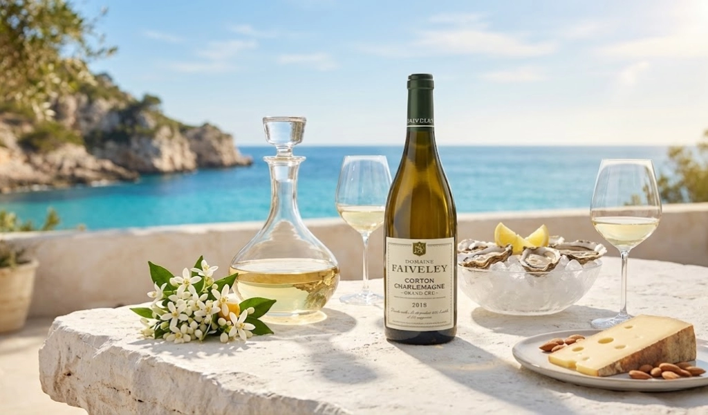 Rượu Vang Trắng Pháp Domaine Faiveley Corton Charlemagne Grand Cru 2018