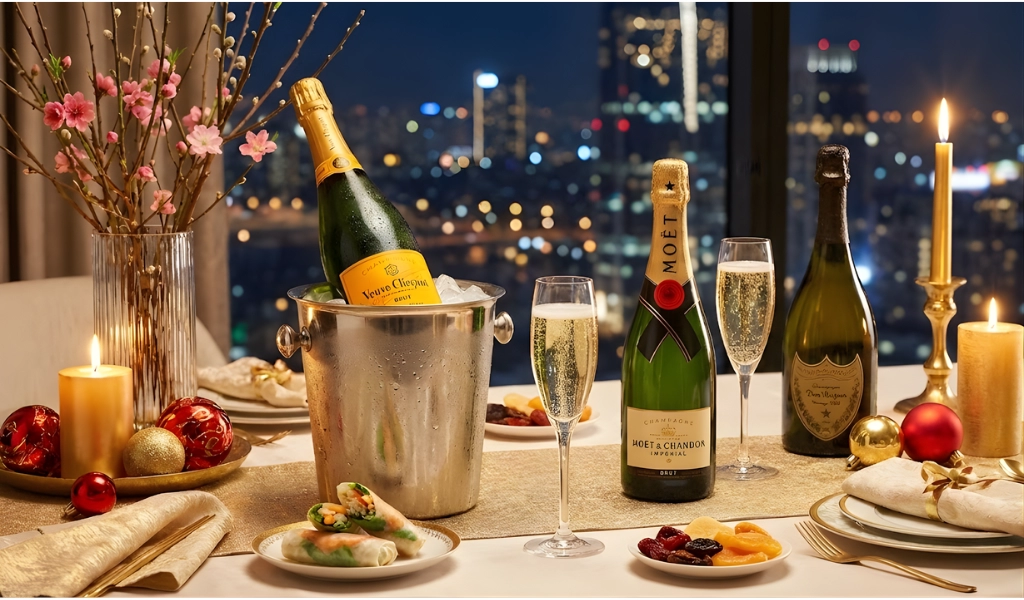 Champagne Pháp Giao Thừa An Khang
