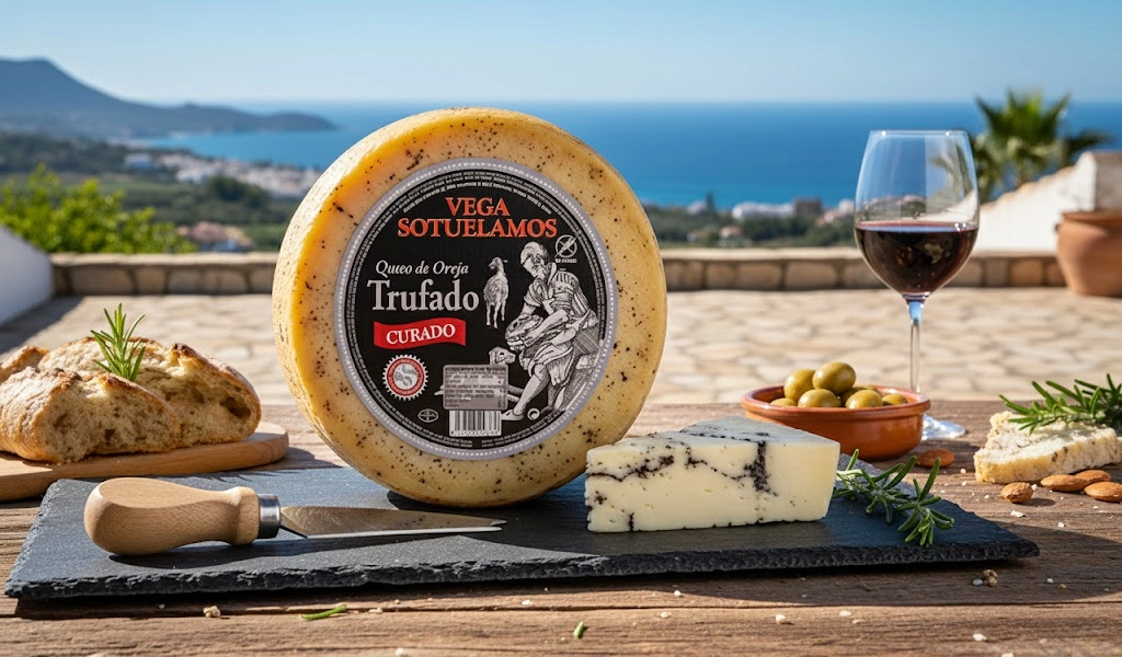 Phô Mai Sữa Cừu Nấm Truffle Vega Gourmet Béo Ngậy