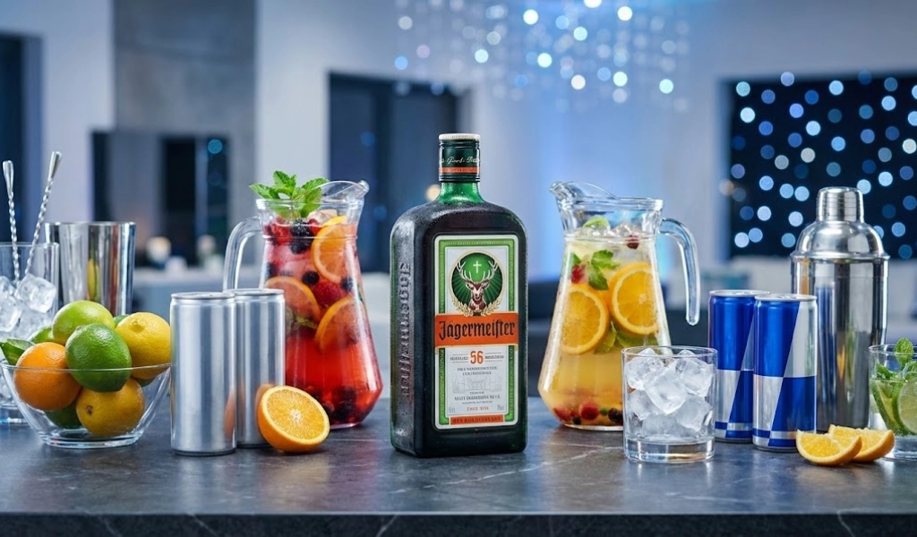 Jager Pha Redbull Và Trái Cây - Biến Tấu Mới Lạ
