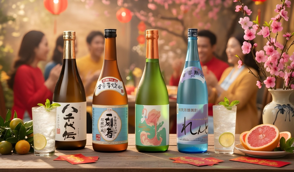 Shochu Nhật Bản Hội Ngộ Dịp Đầu Xuân May Mắn