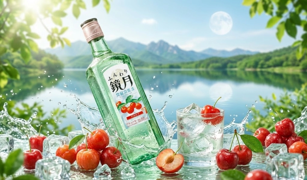 Rượu Soju Hàn Quốc Funwari Kyogetsu Acerola