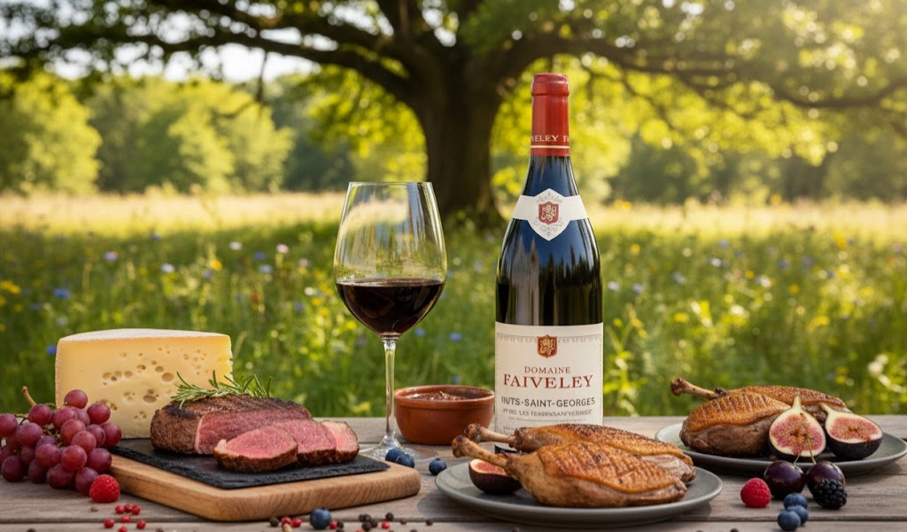 Domaine Faiveley Premier Cru Les Porets St Georges 1.5L 2018 Mịn Màng