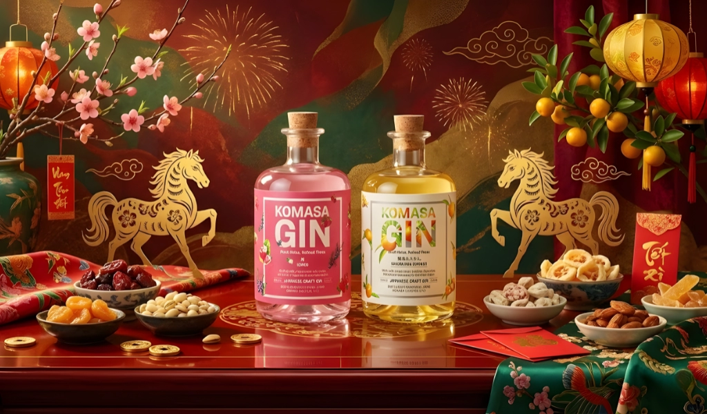 Komasa Gin – Lời Chúc Sung Túc Và Thịnh Vượng