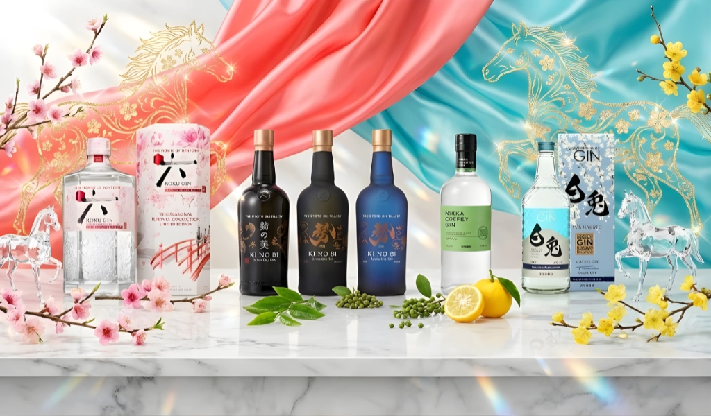 Quà Tặng Tết Bính Ngọ Độc Đáo Với Dòng Rượu Gin Nhật Bản