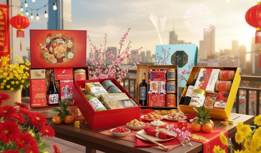 Giỏ Quà Tết Hamper Ý Nghĩa