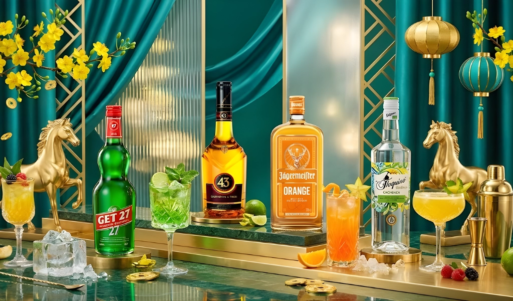 Cocktail Liqueur Hương Vị Trái Cây Thơm Ngon