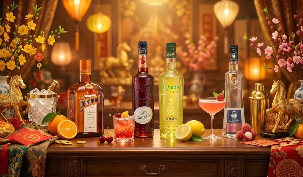 Cocktail Liqueur Hương Vị Trái Cây Sống Động