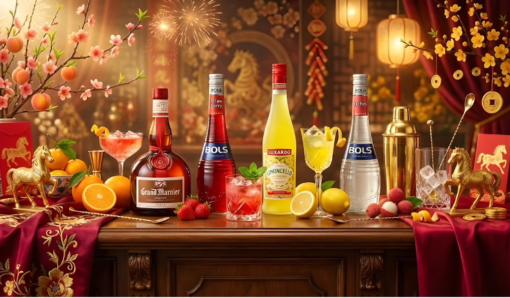 Cocktail Liqueur Hương Vị Trái Cây Tươi Mát