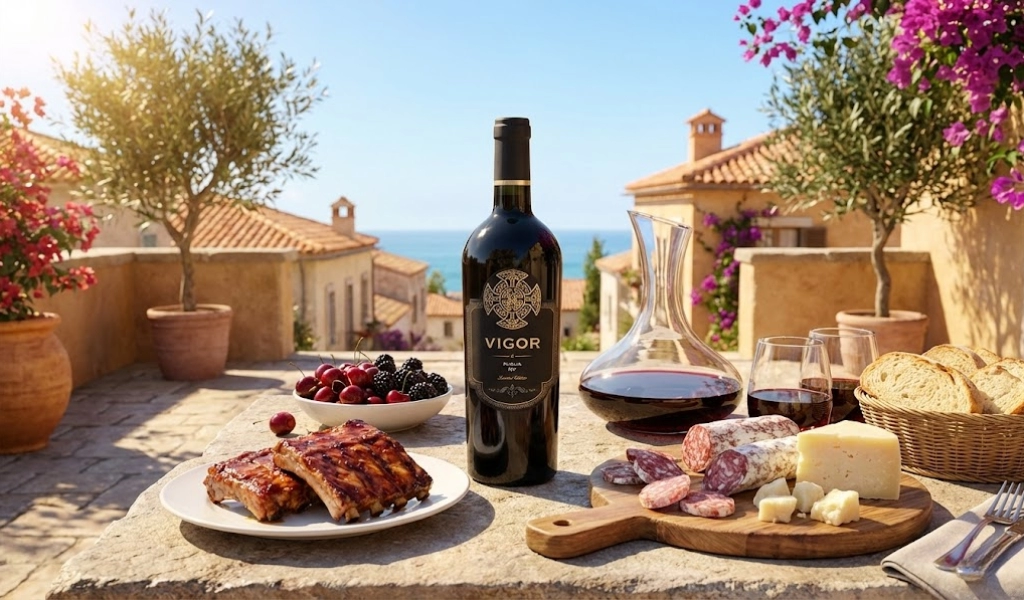 Rượu Vang Đỏ Ý Cantine San Marzano Vigor Puglia IGT Limited Edition