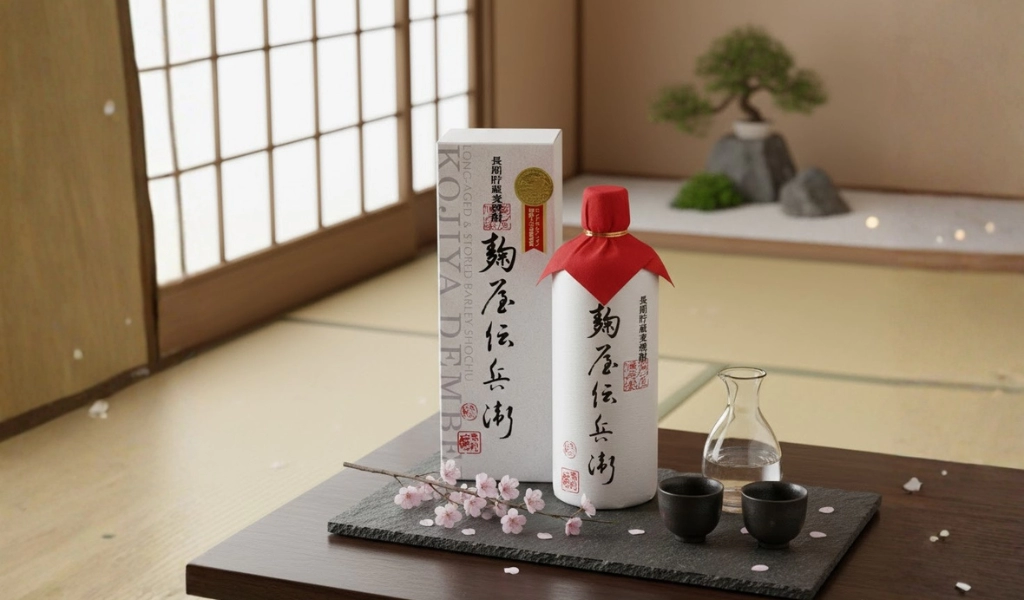 Rượu Shochu Nhật Bản Kojiyadenbei Mugi