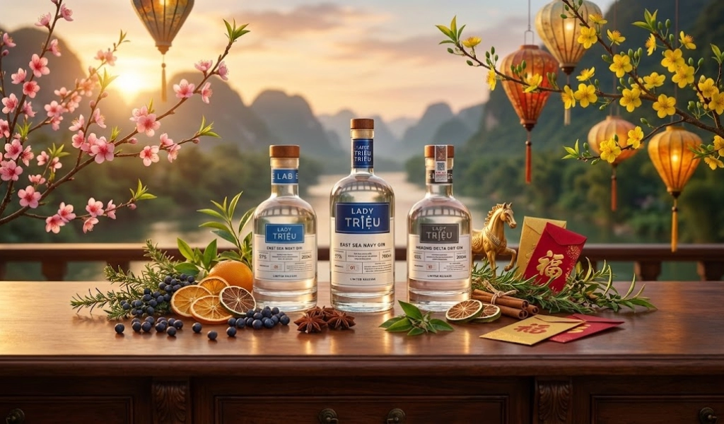 Rượu Gin Lady Triệu Đầu Năm Mới Tuyệt Vời