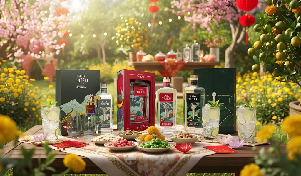 Rượu Gin Lady Triệu Đầu Năm Mới Ngọt Ngào