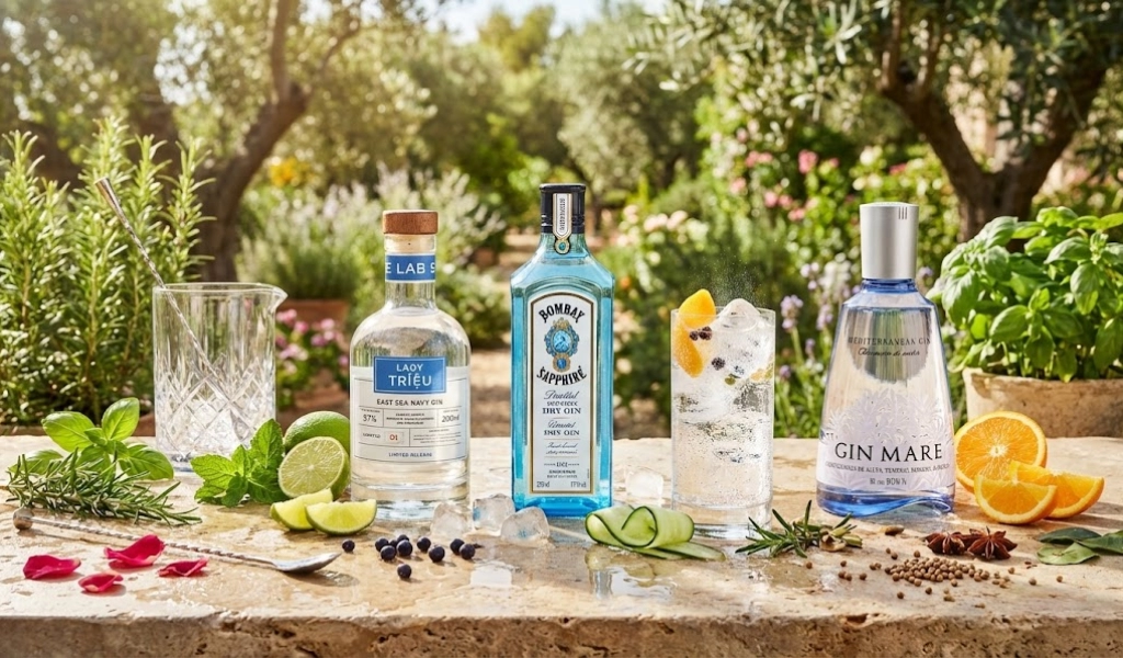 Rượu Gin Pha Chế Cocktail