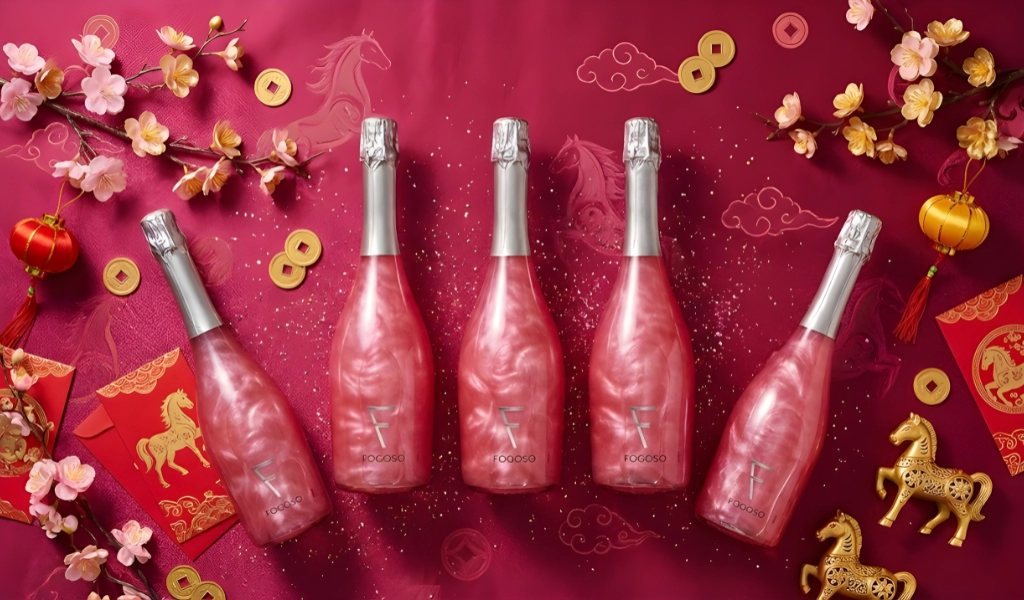 Sparkling Fogoso Rosa Màu Hồng Ngọt Ngào