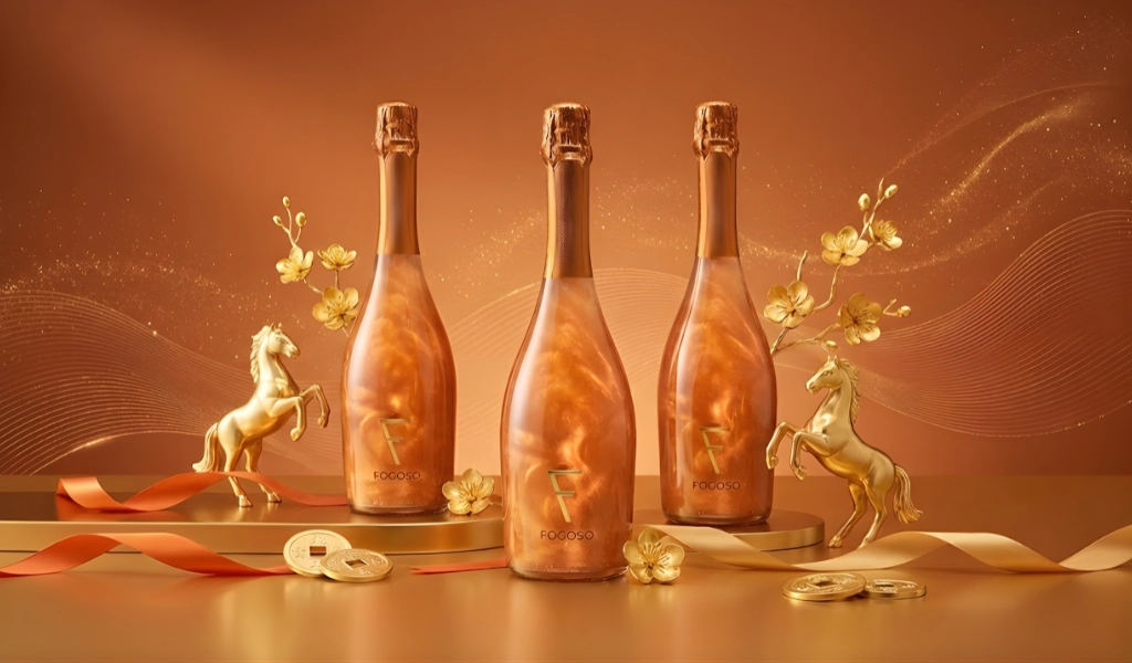Sparkling Fogoso Bronce Màu Cam Đồng Năng Lượng