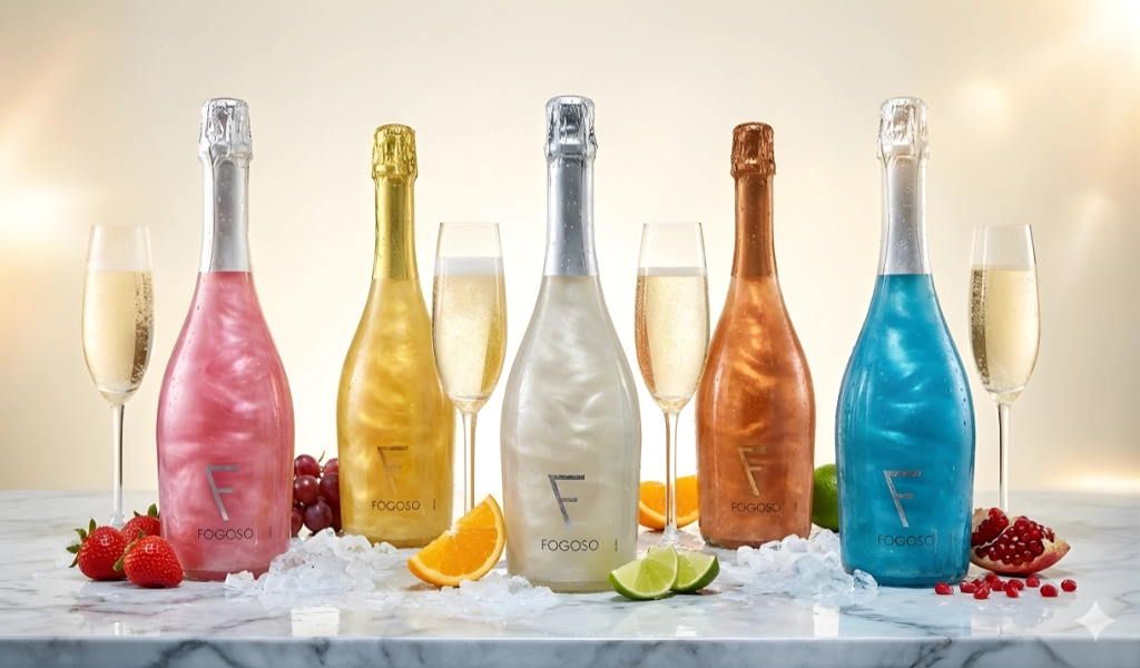 Fogoso Rượu Vang Nổ Cho Khoảnh Khắc Giao Thừa