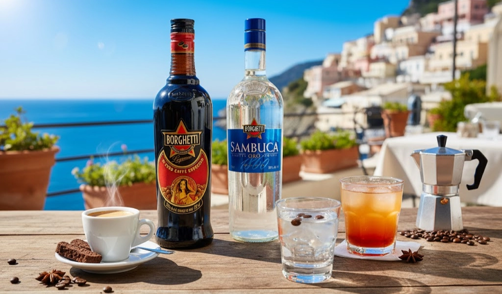 Rượu Mùi Cà Phê Borghetti Độc Đáo