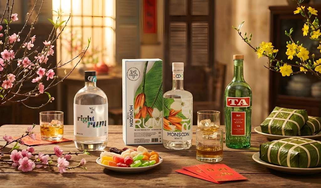 Rượu Rum Việt Nam Làn Gió Mới Cho Giỏ Quà Tết Bính Ngọ 2026