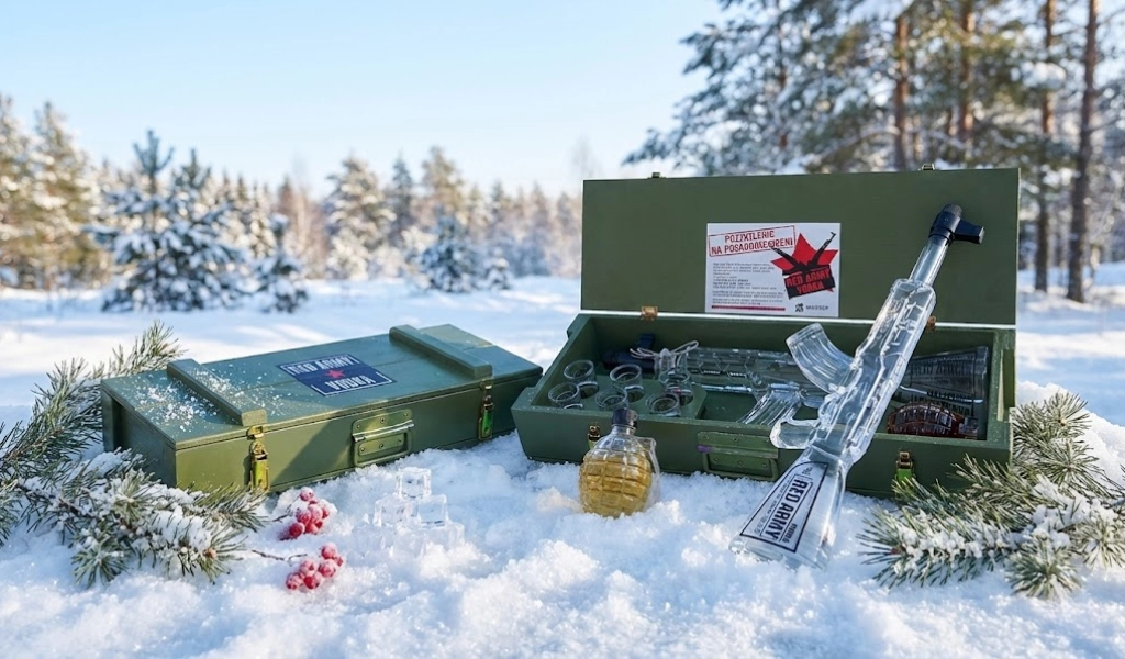 Thương Hiệu Rượu Vodka Red Army