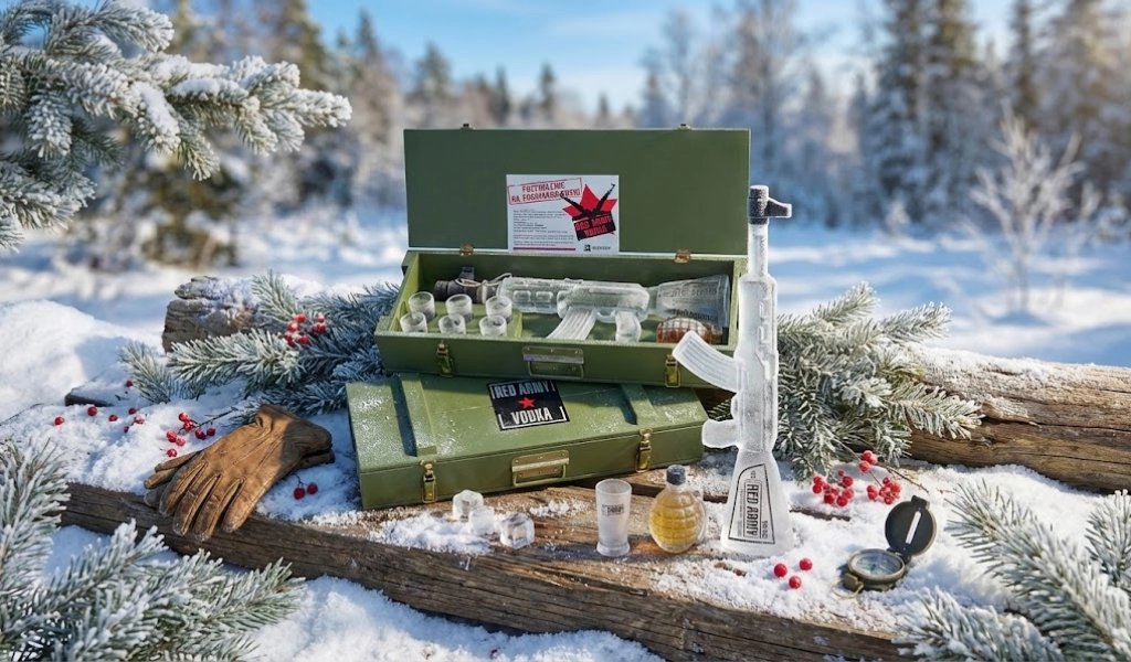 Rượu Vodka Nga Red Army