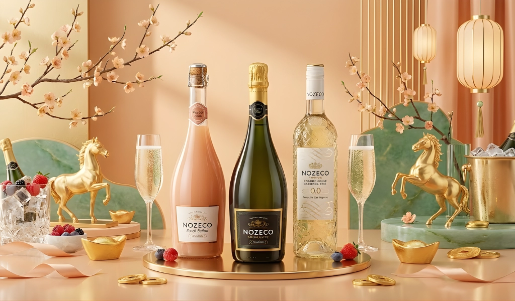 Rượu Vang Nổ Không Cồn Nozeco