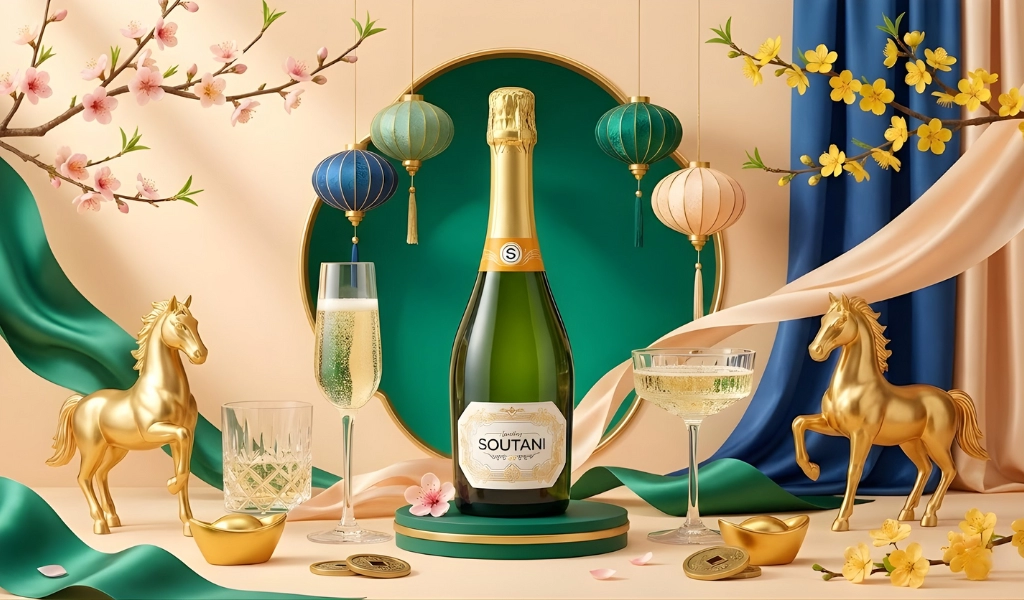 Sparkling Không Cồn Tây Ban Nha Soutani