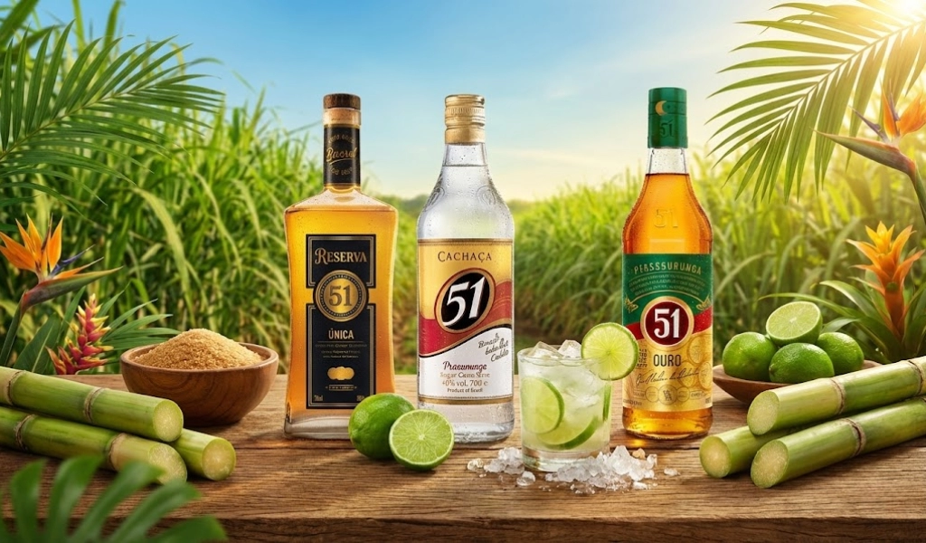 Rượu Rum Brazil Cachaca 51