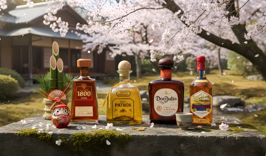 Rượu Tequila Anejo Khai Xuân Thịnh Vượng