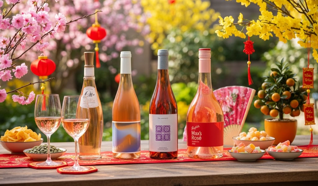 Rượu Vang Hồng Tết Bính Ngọ