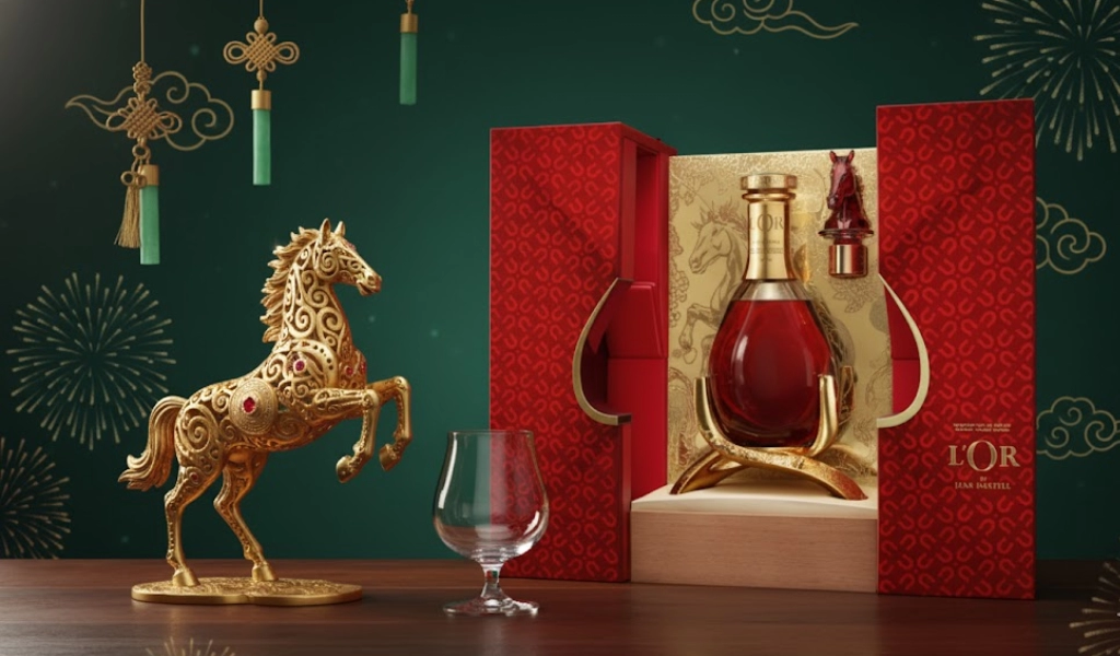 Martell L'or De Jean Zodiac Limited Year Of The Horse Hộp Quà Tết 2026