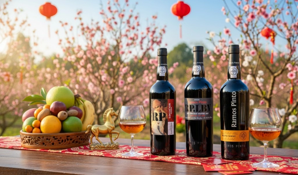 Kết Hợp Rượu Vang Ẩm Thực Tết