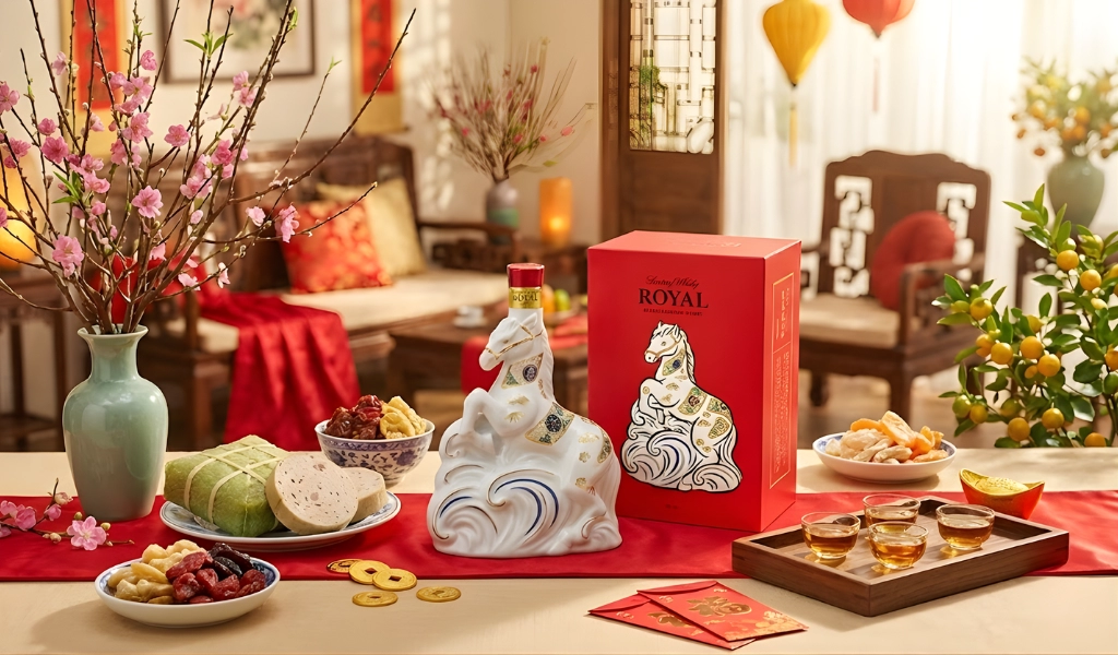 Rượu Whisky Nhật Suntory Royal Limited Year Of Horse / Bính Ngọ 2026