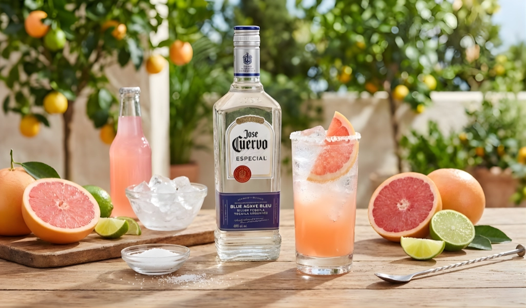 Cocktail Paloma Tươi Mát Bằng Jose Cuervo Silver
