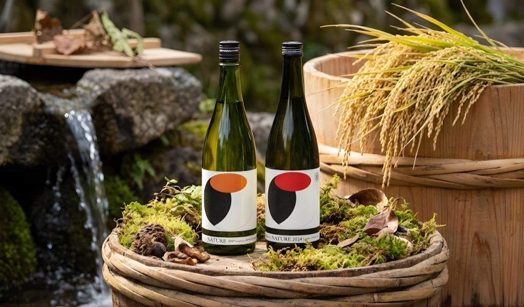 Rượu Sake Nhật Bản Senkin Organic Nature