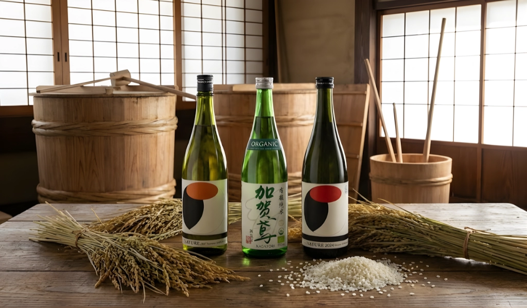 Rượu Sake Hữu Cơ Truyền Thống Nhật Bản