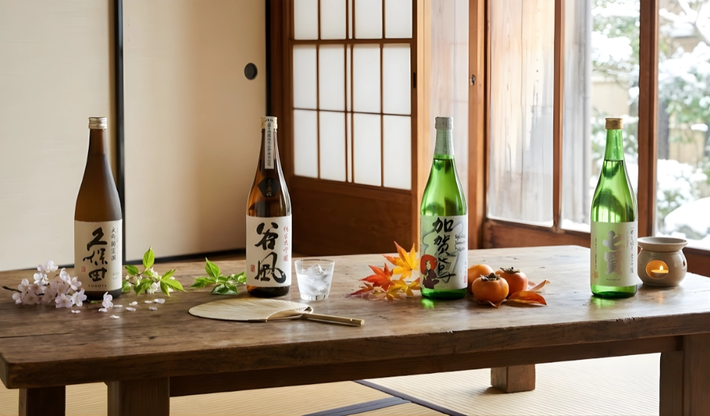 Rượu Sake Nhật Bản 4 Mùa