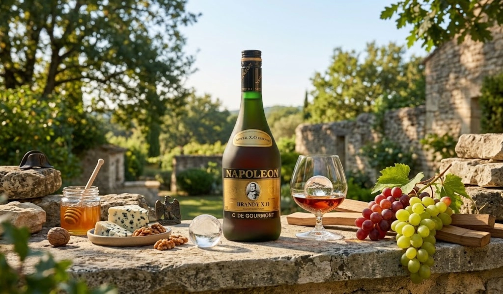 Rượu Brandy Việt Nam X.O C.de Gourmont