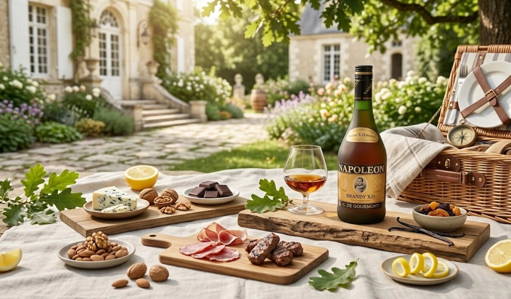 Rượu Brandy Việt Nam X.O C.de Gourmont 175ml