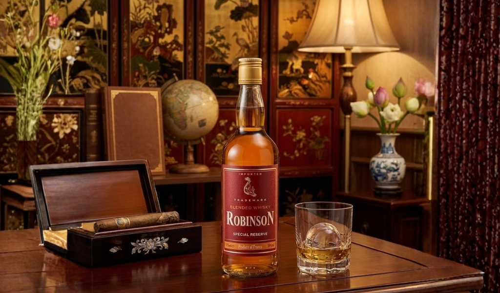 Rượu Whisky Robinson Blended Special Reserve 175ml
