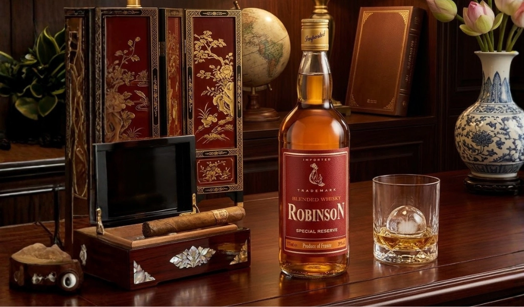 Whisky Robinson Blended Special Reserve 175ml