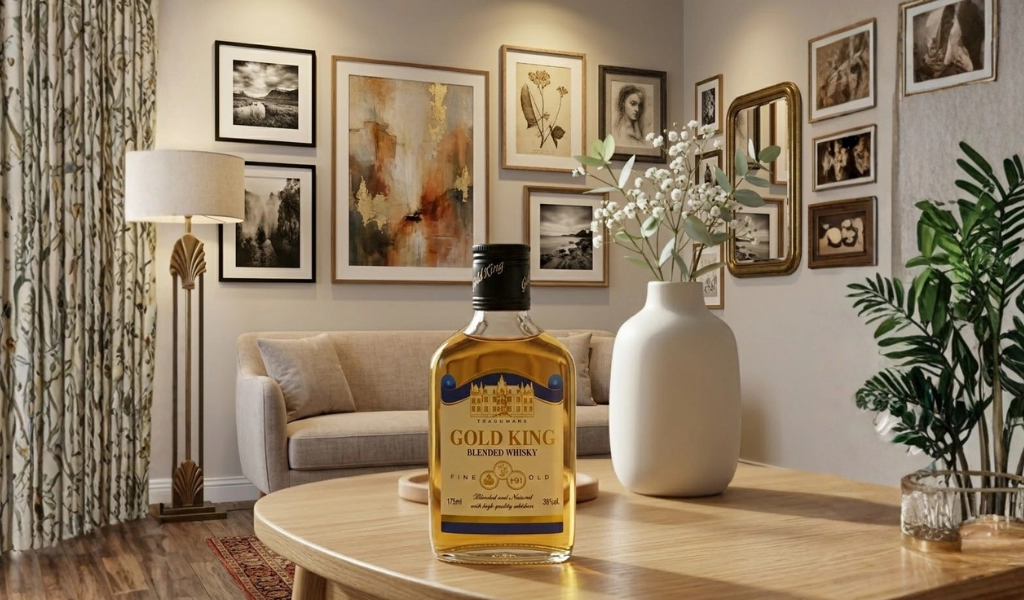 Whisky Gold King Blended 175ml