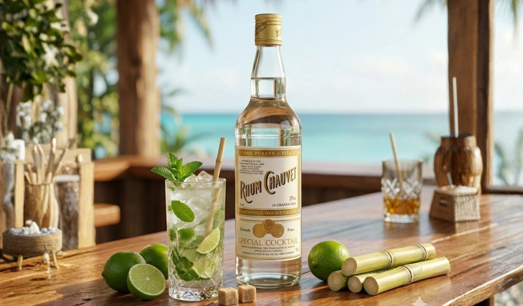 Rượu White Rhum Chauvet 700ml