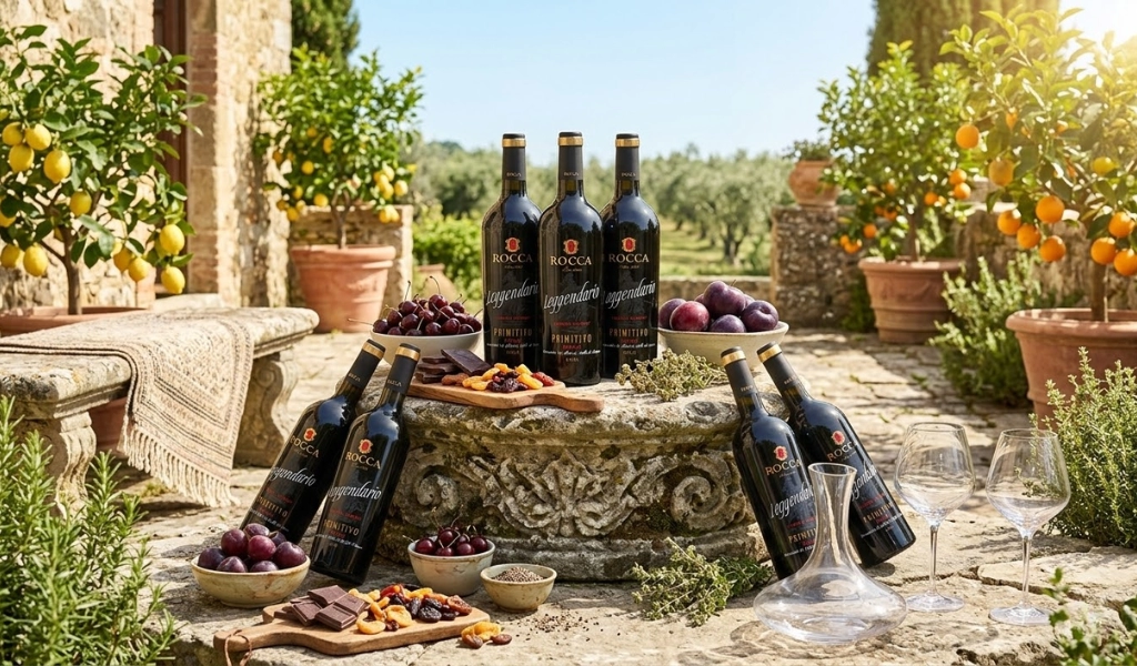 Rocca Leggendario Primitivo Vùng Salento