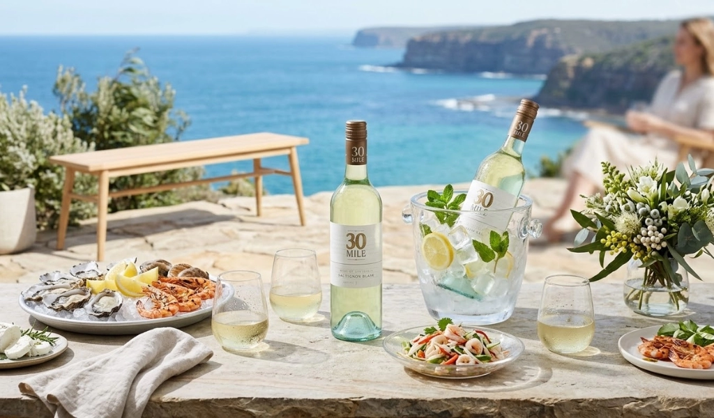 Rượu Vang Trắng Sauvignon Blanc Úc