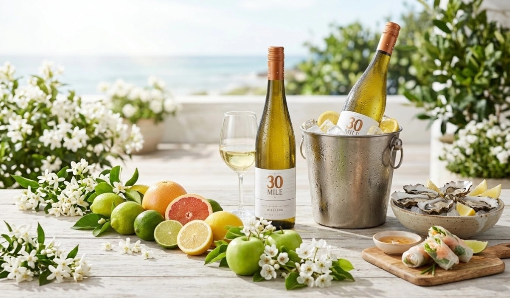 Rượu Vang 30 Mile Riesling Úc