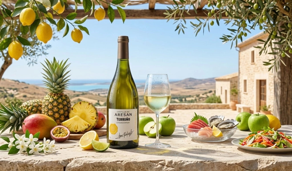 Rượu Vang Trắng Terruno Chardonnay