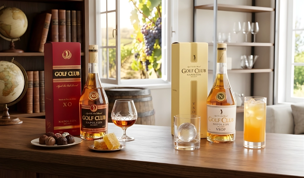 So Sánh Phiên Bản X.O Và VSOP Dòng Rượu Brandy Golf Club