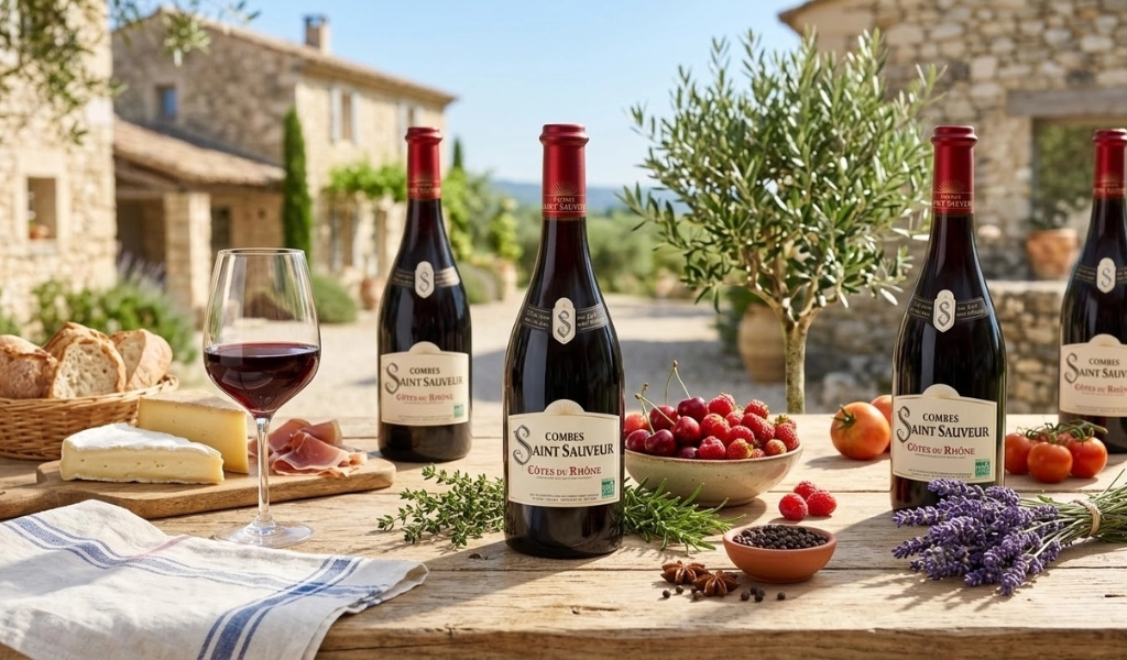 Rượu Vang Đỏ Combes Saint Sauveur
